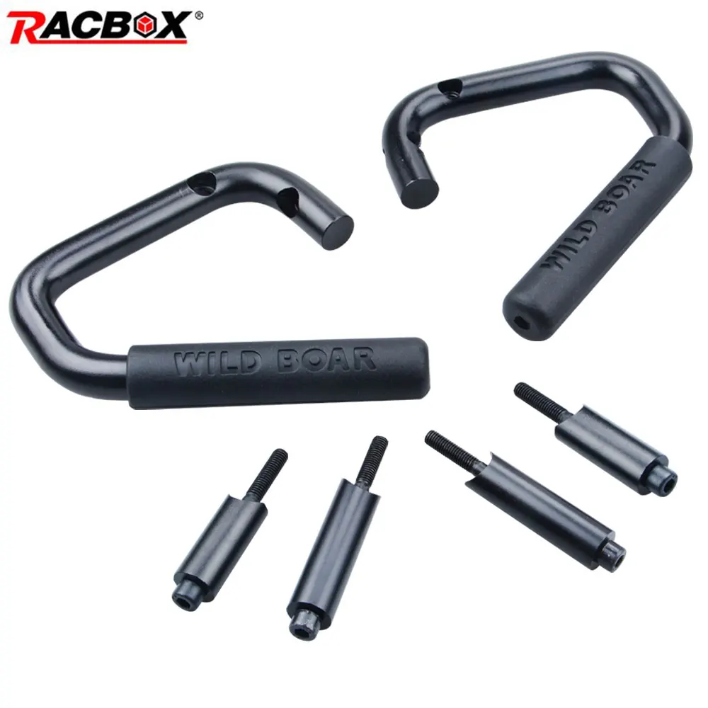 Front & Rear Grab Bar Hard Mount Solid Steel Wild Boar Grab Handle For Jeep Wrangler Rubicon JK 2007-2016 2 & 4 Door Black
Front & Rear Grab Bar Hard Mount Solid Steel Wild Boar Grab Handle For Jeep Wrangler Rubicon JK 2007-2016 2 & 4 Door Black