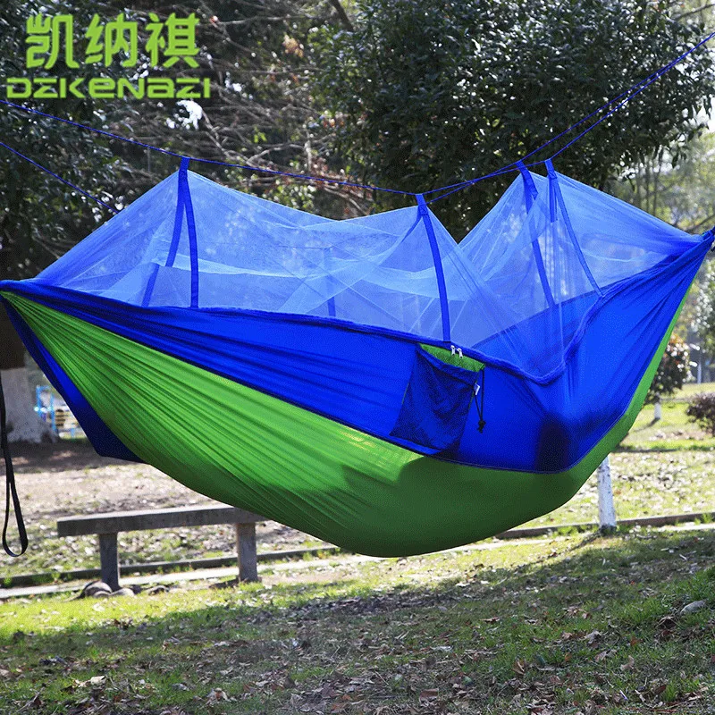 2.6 x 1.4M / 2.6 x 1.3M / 2.6 x 1.2M High Strength Camping 210T Parachute Hammock Hanging Bed With small mesh of Mosquito Net
2.6 x 1.4M / 2.6 x 1.3M / 2.6 x 1.2M High Strength Camping 210T Parachute Hammock Hanging Bed With small mesh of Mosquito Net