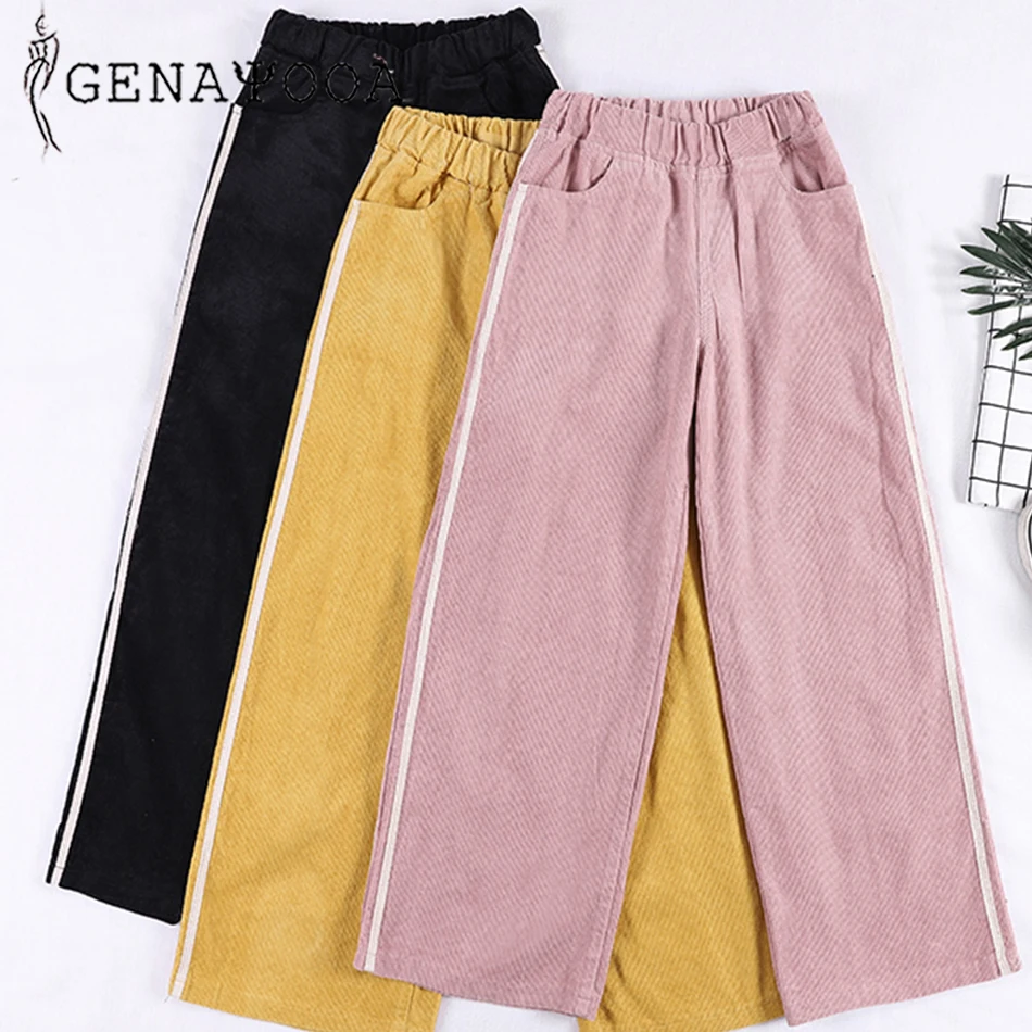 Genayooa High Waist Loose Trousers Women 2019 Big Size Women Pants Elastic Waist Pants 4xl Woman Wide Legs Pants Korean
Genayooa High Waist Loose Trousers Women 2019 Big Size Women Pants Elastic Waist Pants 4xl Woman Wide Legs Pants Korean