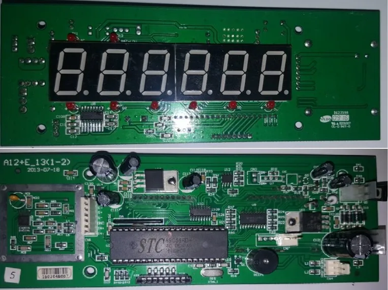 XK3190-A12+E Weighing Monitor Main Board .PCB circuit board for RS232 version
XK3190-A12+E Weighing Monitor Main Board .PCB circuit board for RS232 version