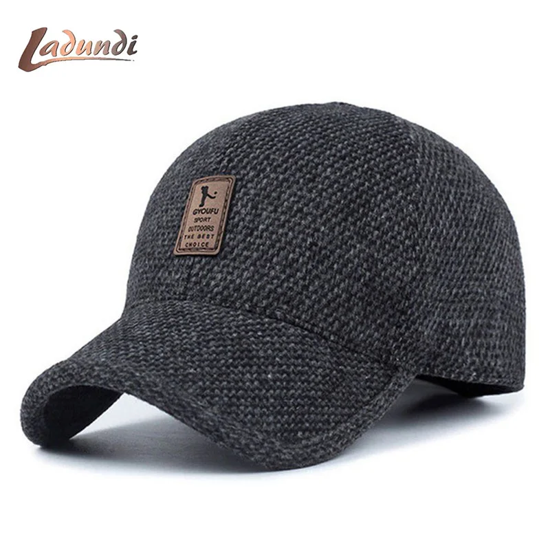 LADUNDI 2018 New Wool Knit Design Winter Baseball Cap Men's Sun Hat Thick Warm Cap Helmet Female Caps Bone Snapback Dad Hats
LADUNDI 2018 New Wool Knit Design Winter Baseball Cap Men's Sun Hat Thick Warm Cap Helmet Female Caps Bone Snapback Dad Hats