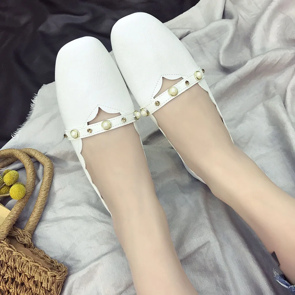 2019 Women's Leather Pumps New Fashion Spring Summer Shoes Ladies Crystal Pearl Bling Shallow Low Heel Round Toe Dancing Shoes
2019 Women's Leather Pumps New Fashion Spring Summer Shoes Ladies Crystal Pearl Bling Shallow Low Heel Round Toe Dancing Shoes