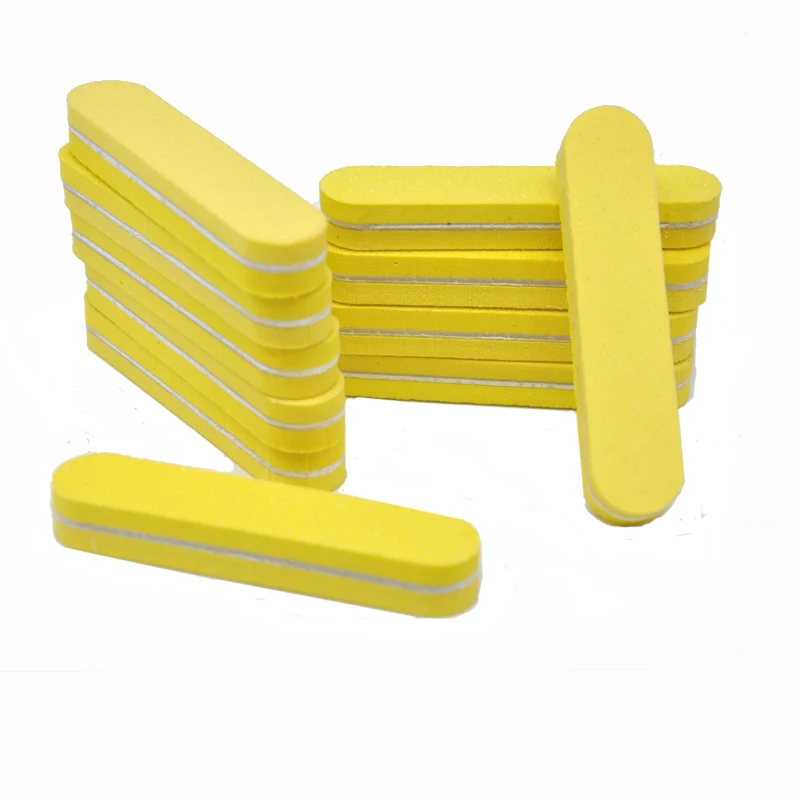 5pcs/lot 9cm Yellow Mini Nail Files Buffer Block Sponge 100/180 Nail Art Tools Disposable Sanding Polishing Manicure Nails File
5pcs/lot 9cm Yellow Mini Nail Files Buffer Block Sponge 100/180 Nail Art Tools Disposable Sanding Polishing Manicure Nails File