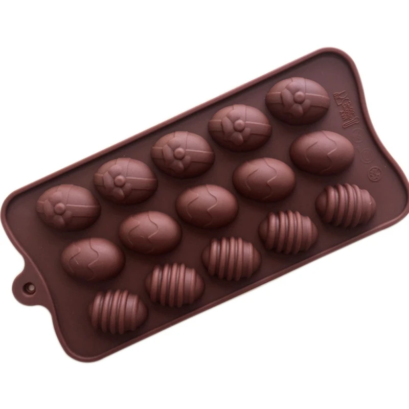 15/8 Holes Easter Eggs Silicone Chocolate Mold Soap Form Candy Bar Cake Decorating Moulds 3D Fondant Molds for Christmas Gift
15/8 Holes Easter Eggs Silicone Chocolate Mold Soap Form Candy Bar Cake Decorating Moulds 3D Fondant Molds for Christmas Gift