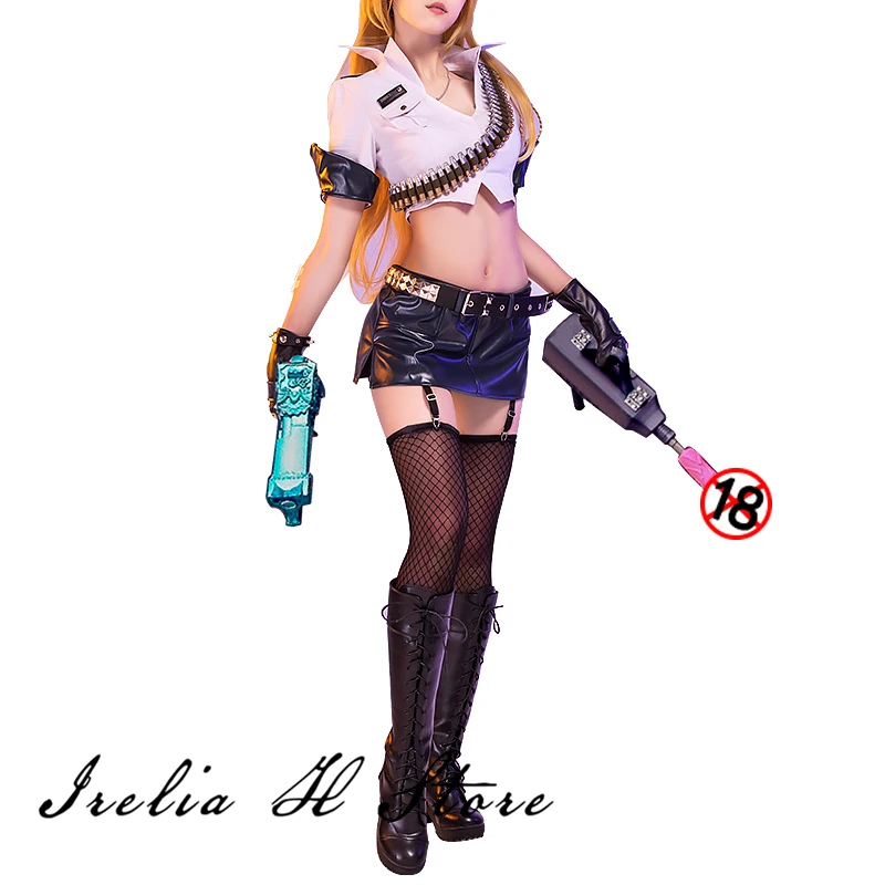 {Stock} Panty & Stocking with Garterbelt Anime Cosplay Panty Anarchy Police uniform Sexy Cosplay Costume
{Stock} Panty & Stocking with Garterbelt Anime Cosplay Panty Anarchy Police uniform Sexy Cosplay Costume