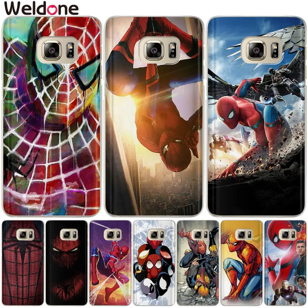 Weldone Cool Marvel Hero Spiderman Case For Samsung S9 Plus S7 S6 Edge S8 Plus G530 J3 J7 J5 2016 2017 J2 Prime Etui Cover Case
Weldone Cool Marvel Hero Spiderman Case For Samsung S9 Plus S7 S6 Edge S8 Plus G530 J3 J7 J5 2016 2017 J2 Prime Etui Cover Case
