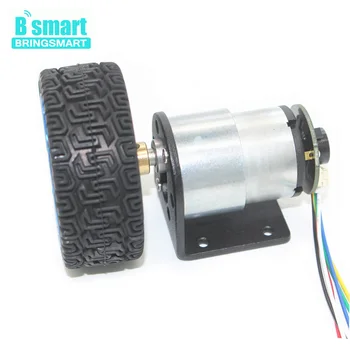 Wholesale JGB37-520 12 Volt Gear Motor With Encoder Mounting Bracket, Coupling And Car Wheel For Motor DIY
Wholesale JGB37-520 12 Volt Gear Motor With Encoder Mounting Bracket, Coupling And Car Wheel For Motor DIY