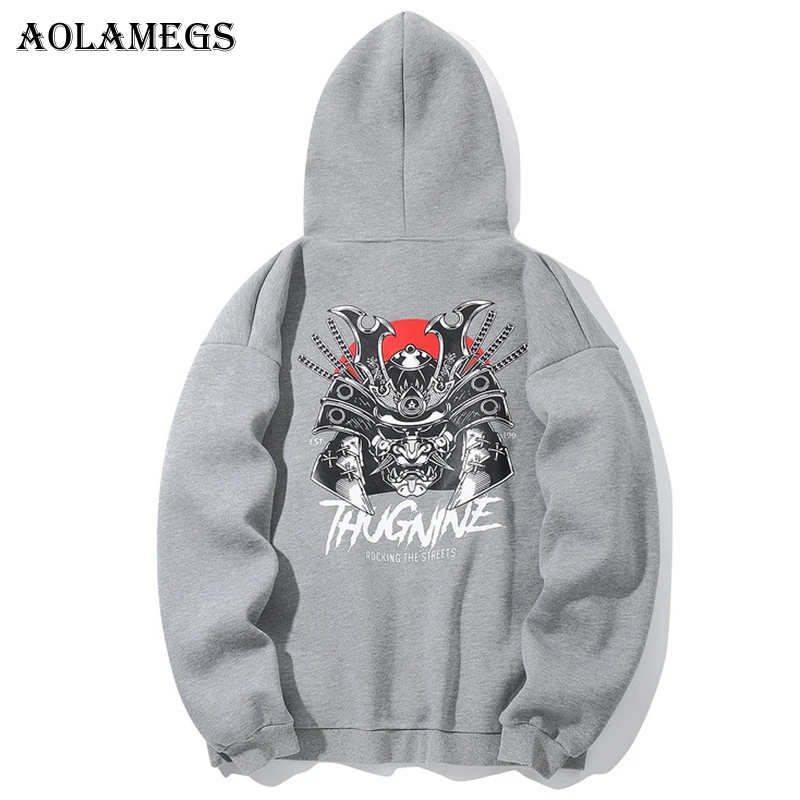 Aolamegs Hoodies Men Japanese Warrior Print Hooded Pullover Sweatshirt Men High Street Fashion Hip Hop Streetwear Hoodie Autumn
Aolamegs Hoodies Men Japanese Warrior Print Hooded Pullover Sweatshirt Men High Street Fashion Hip Hop Streetwear Hoodie Autumn