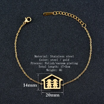 Stainless Steel Girls Bff Bracelet Trendy Children Bracelets Girls Exclusive Gift For Best Friend Gift Charm Bracelet
Stainless Steel Girls Bff Bracelet Trendy Children Bracelets Girls Exclusive Gift For Best Friend Gift Charm Bracelet