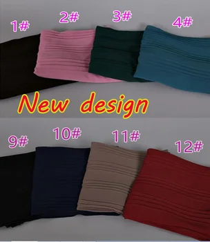 2017 NEW design Big size bubble chiffon plain wrinkle stripe shawls hijab spring muslim 15 color scarves/scarf 180*70cm
2017 NEW design Big size bubble chiffon plain wrinkle stripe shawls hijab spring muslim 15 color scarves/scarf 180*70cm