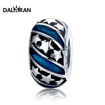DALARAN Star 100% Real 925 Sterling Silver Spacer Beads DIY Charms Fit Bracelets Necklace For Jewelry Making Handmade Women Gift
DALARAN Star 100% Real 925 Sterling Silver Spacer Beads DIY Charms Fit Bracelets Necklace For Jewelry Making Handmade Women Gift