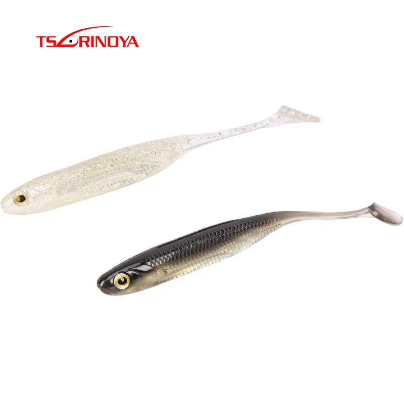 TSURINOYA DW-R30 ASSASSIN B 10cm/6.0g Soft Bait Fishing Lure Biat Artificial Bait Fake Bait T tail inside Aluminum foil 4pcs/bag
TSURINOYA DW-R30 ASSASSIN B 10cm/6.0g Soft Bait Fishing Lure Biat Artificial Bait Fake Bait T tail inside Aluminum foil 4pcs/bag