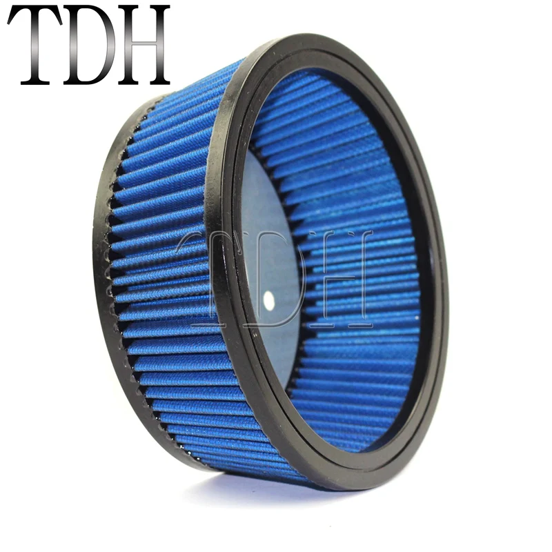 Motorcycle Air Filter Blue High-Flow Air Cleaner Intake Air Cleaner Kit for Harley Softail Touring Sportster XL883 XL1200 Dyna
Motorcycle Air Filter Blue High-Flow Air Cleaner Intake Air Cleaner Kit for Harley Softail Touring Sportster XL883 XL1200 Dyna