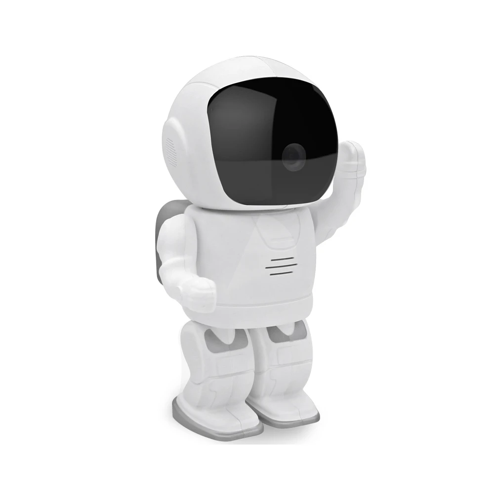 Night vision home security indoor pitch robot Wifi wireless network camera astronaut camera Wifi security camera wireless audio
Night vision home security indoor pitch robot Wifi wireless network camera astronaut camera Wifi security camera wireless audio