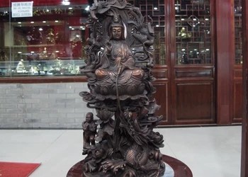 China Bronze copper Boy Kwan Yin Guan Yin Bodhisattva Lotus flower Dragon Statue
China Bronze copper Boy Kwan Yin Guan Yin Bodhisattva Lotus flower Dragon Statue
