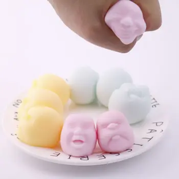 HBB 1PC Mini Decompression Simulation Human Face Ball Squeeze Toy Slow Rising Stress Reliever Christmas New Year Gift Portable
HBB 1PC Mini Decompression Simulation Human Face Ball Squeeze Toy Slow Rising Stress Reliever Christmas New Year Gift Portable
