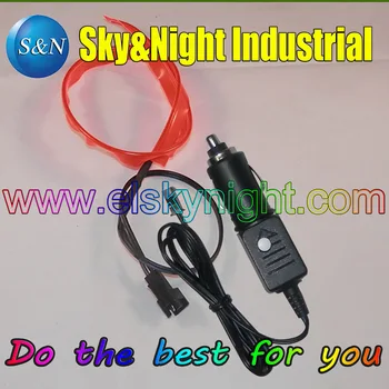 Red-EL Skirt Wire+12V Controller with Cigar lighter (functions of Constant -Flashing-Off)
Red-EL Skirt Wire+12V Controller with Cigar lighter (functions of Constant -Flashing-Off)