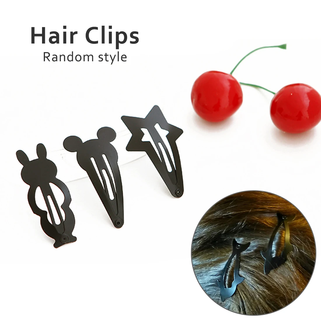 Hairpin Hair Side-knotted Hair Maker Tools Hair Clip Mini Small Clip Children Barrettes 2 Pcs/lot Black Paint Cartoon Side Clip
Hairpin Hair Side-knotted Hair Maker Tools Hair Clip Mini Small Clip Children Barrettes 2 Pcs/lot Black Paint Cartoon Side Clip