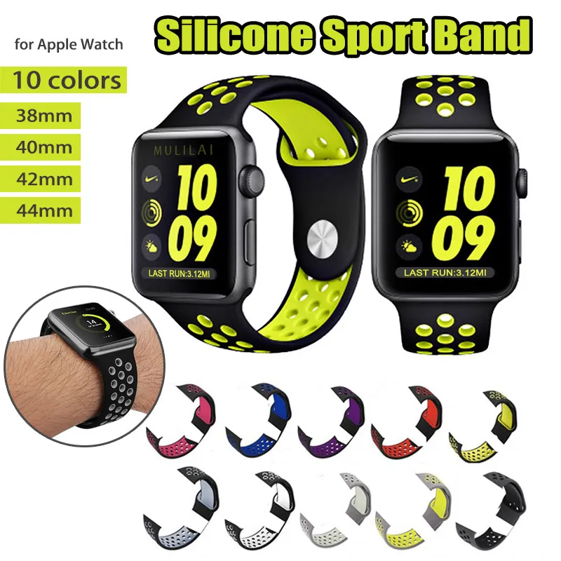 Silicone Strap for Apple Watch Band 38 42mm Bracelet Series 1 2 42mm Bracelet Replacement Wrist Bands
Silicone Strap for Apple Watch Band 38 42mm Bracelet Series 1 2 42mm Bracelet Replacement Wrist Bands