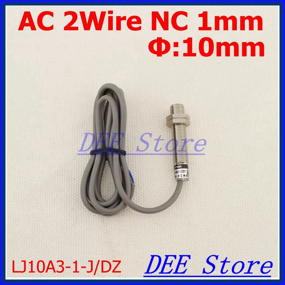 AC90-250V 2Wire NC AC 400mA Detection Distance 1mm M10 Proximity Switch sensor switch Inductive Proximity Sensor LJ10A3-1-J/DZ
AC90-250V 2Wire NC AC 400mA Detection Distance 1mm M10 Proximity Switch sensor switch Inductive Proximity Sensor LJ10A3-1-J/DZ