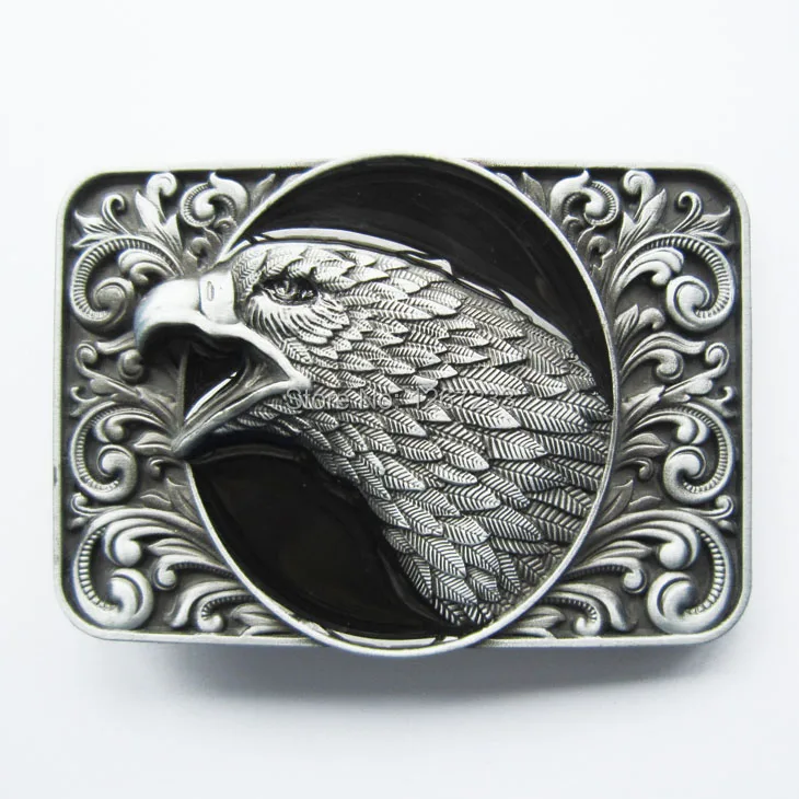 New Vintage Black Enamel Bald Eagle Head Ornate Western Belt Buckle Gurtelschnalle Boucle de ceinture
New Vintage Black Enamel Bald Eagle Head Ornate Western Belt Buckle Gurtelschnalle Boucle de ceinture
