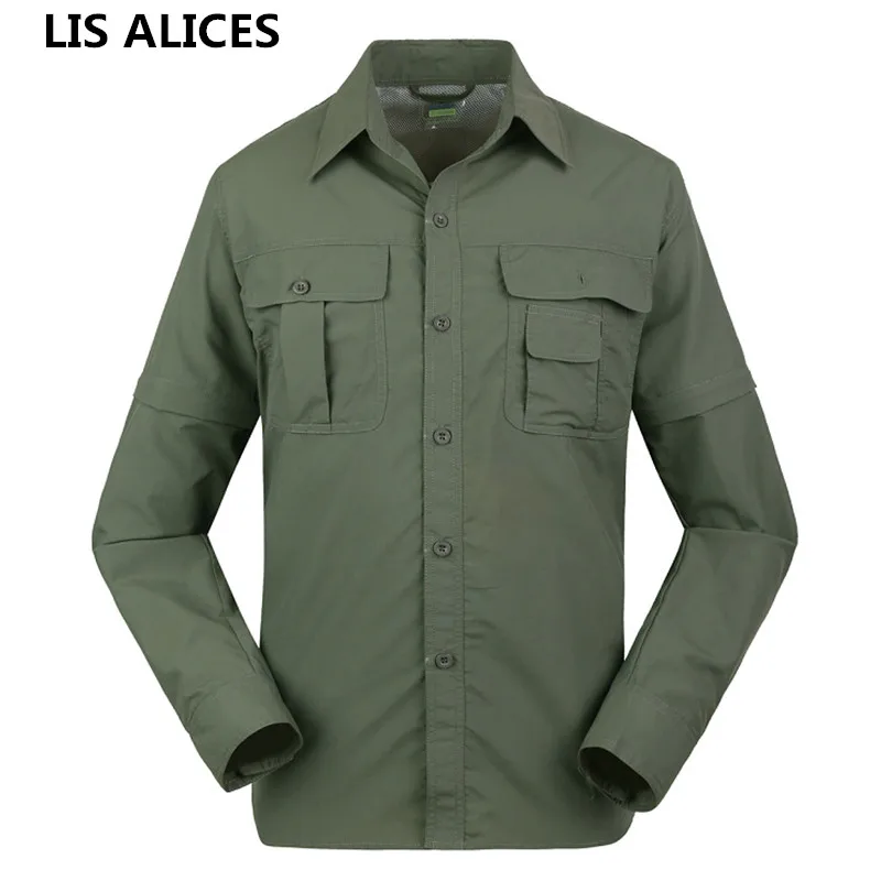 LIS ALICES Spring Summer Men's Tactical Quick Drying Shirt Breathable Camp Casual Long Sleeve Shirt Men Combat Military Shirts
LIS ALICES Spring Summer Men's Tactical Quick Drying Shirt Breathable Camp Casual Long Sleeve Shirt Men Combat Military Shirts