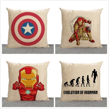 Customized Anime iron man pillow cover, cartoon Captain America The Avengers throw pillow case Square Throw Pillowcase wholesale
Customized Anime iron man pillow cover, cartoon Captain America The Avengers throw pillow case Square Throw Pillowcase wholesale