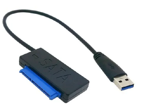 USB3.0 USB 3.0 to 2.5" SATA NoteBook Laptop Hard Disk Drive HDD SSD Internal to External Adapter Converter Cable Cord
USB3.0 USB 3.0 to 2.5" SATA NoteBook Laptop Hard Disk Drive HDD SSD Internal to External Adapter Converter Cable Cord