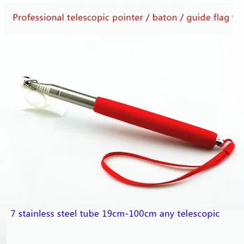 1.6m Professional Telescoping Stainless Steel Telescopic Flag Pole forTeaching Pointer Tour Guide Banner Flagstaff 
1.6m Professional Telescoping Stainless Steel Telescopic Flag Pole forTeaching Pointer Tour Guide Banner Flagstaff