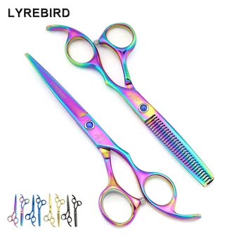 Hair shears Hairdressing scissors 5.5 INCH Hair scissors Rainbow Golden Blue Black Hair thinning scissors Lyrebird NEW
Hair shears Hairdressing scissors 5.5 INCH Hair scissors Rainbow Golden Blue Black Hair thinning scissors Lyrebird NEW
