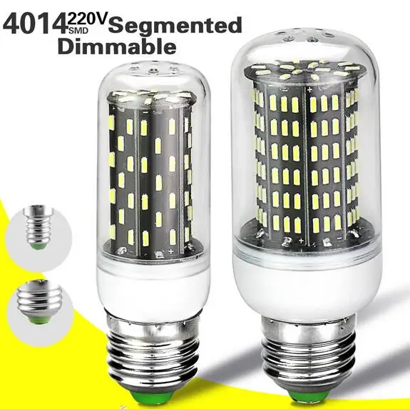 Диммируемая Светодиодная лампа E27 E14 4014, 220 В, lampara Led Corn лампочки с ампулой, светодиодные точесветильник светильники, сегментированный диммирующий свет
Диммируемая Светодиодная лампа E27 E14 4014, 220 В, lampara Led Corn лампочки с ампулой, светодиодные точесветильник светильники, сегментированный диммирующий свет