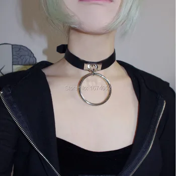 Trendy Women Girl Punk Gothic 100% Handmade Hanging O-Round Choker Buckle Leather Collar Sub Fetish Harajuku Necklace
Trendy Women Girl Punk Gothic 100% Handmade Hanging O-Round Choker Buckle Leather Collar Sub Fetish Harajuku Necklace