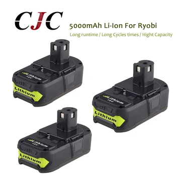 3x High Capacity 18V 5000mAh Li-Ion Rechargeable Battery For Ryobi P108 RB18L40 P2000 P310 For Ryobi For ONE+ BIW180
3x High Capacity 18V 5000mAh Li-Ion Rechargeable Battery For Ryobi P108 RB18L40 P2000 P310 For Ryobi For ONE+ BIW180