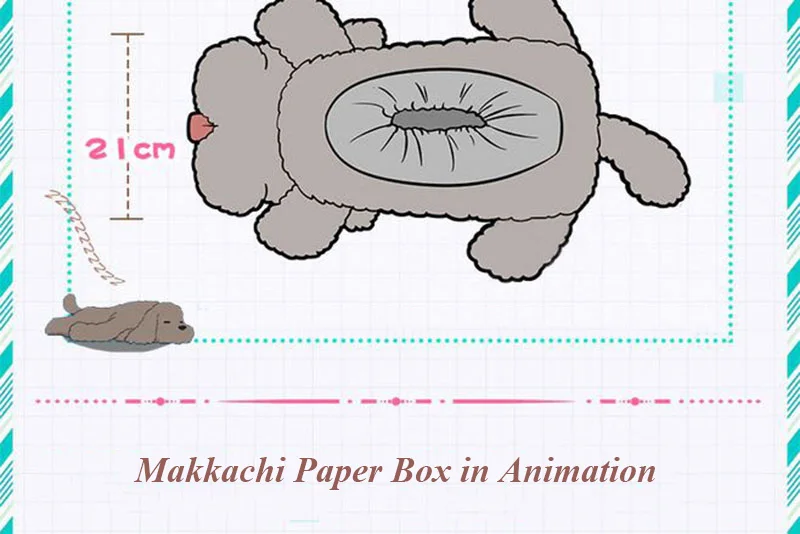 Cute Yuri on ice Victor Puppy Poodle Dog Plush Toy Makkachin Pet Dog Paper Box Keychain Pendant Cosplay Decoration Toy Kids Gift (4)