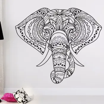 Home Decor Indian Elephant Mandala Hippie Wall Art Vinyl Stickers Home Decor Wedding Gift Vinyl Stickers Wall Art Poster AY436
Home Decor Indian Elephant Mandala Hippie Wall Art Vinyl Stickers Home Decor Wedding Gift Vinyl Stickers Wall Art Poster AY436