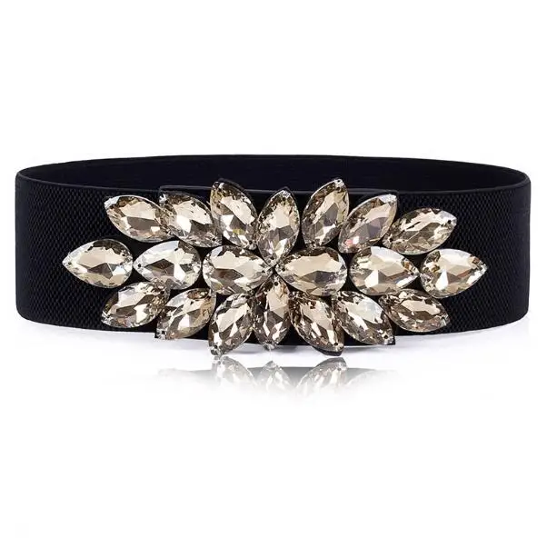 Women's runway fashion elastic diamonds beaded Cummerbunds female Dress Corsets Waistband Belts decoration wide belt R1153
Women's runway fashion elastic diamonds beaded Cummerbunds female Dress Corsets Waistband Belts decoration wide belt R1153
