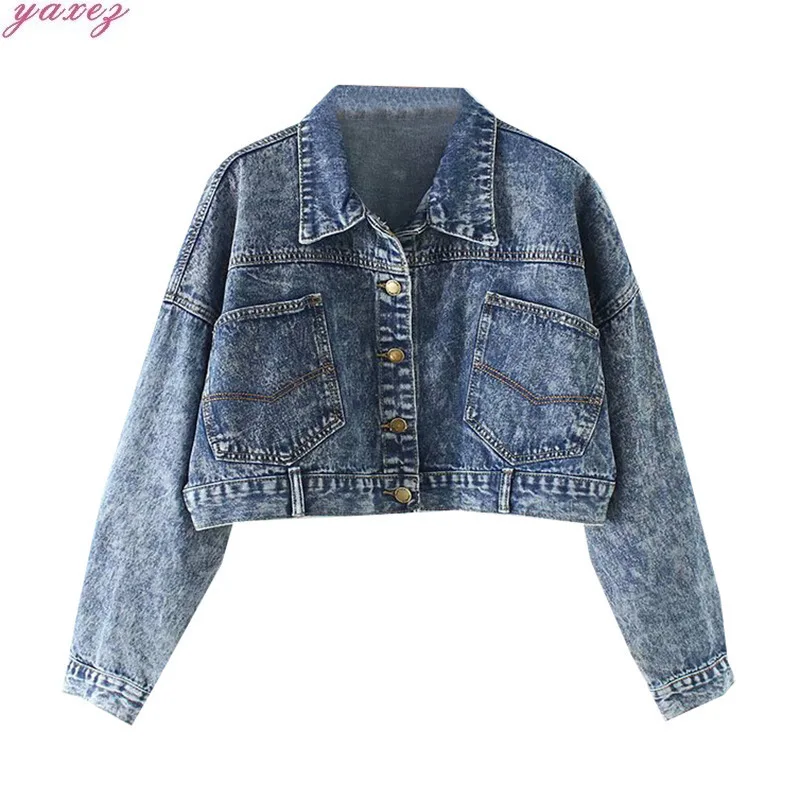 2019 New Pattern Suit-dress Korean Temperament Short Fund Long Sleeve Jacket Fashion Easy A All-match Cowboy Loose Coat Woman
2019 New Pattern Suit-dress Korean Temperament Short Fund Long Sleeve Jacket Fashion Easy A All-match Cowboy Loose Coat Woman