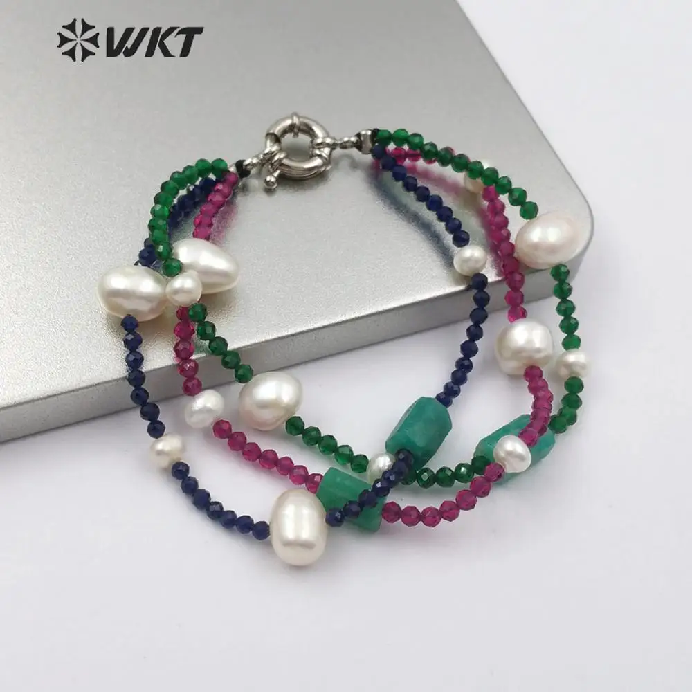 WT-B469 Pearl Jades Rhinestone Adjustable Bracelet Women Fashion Bracelet Jewelry Multi Color Option In Wholesale Price
WT-B469 Pearl Jades Rhinestone Adjustable Bracelet Women Fashion Bracelet Jewelry Multi Color Option In Wholesale Price