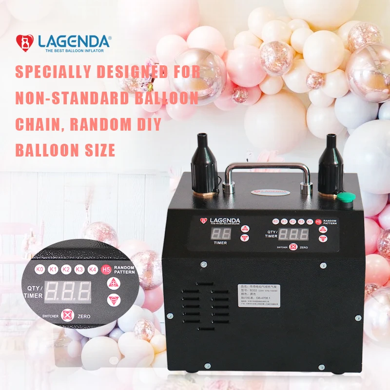 Lagenda 5.0-Electric Air Inflator, Multi-Function, precision balloon pump, Bluetooth App, Can Be Used to Connect, Free Shipping
Lagenda 5.0-Electric Air Inflator, Multi-Function, precision balloon pump, Bluetooth App, Can Be Used to Connect, Free Shipping