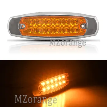 1 pair Tail light Side Marker Light 12 LEDs for Freightliner Mack Kenworth International Trucks most Buses Trailers 12V 24V DC
1 pair Tail light Side Marker Light 12 LEDs for Freightliner Mack Kenworth International Trucks most Buses Trailers 12V 24V DC
