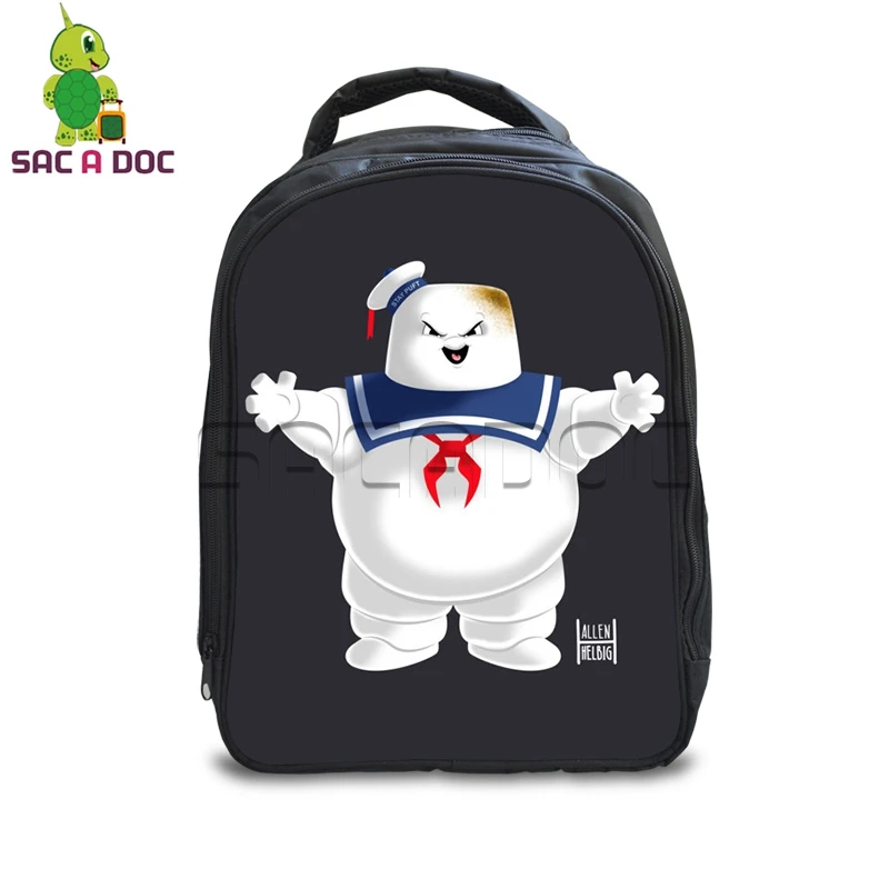 13 Inch Ghostbusters School Bags for Kindergarten Kids School Backpack Girls Boys Children's Stay Puft Marshmellow Man Backpacks
13 Inch Ghostbusters School Bags for Kindergarten Kids School Backpack Girls Boys Children's Stay Puft Marshmellow Man Backpacks