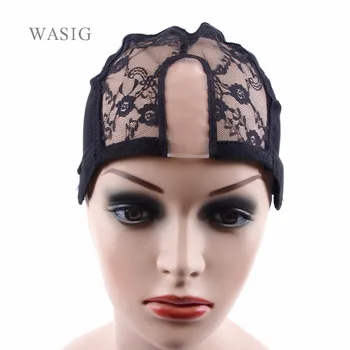 New fashion U Part Wig Caps With Lace Net For Making Wigs With Adjustable Straps 1 pc/lot Gluless Wig Caps For Making Wigs
New fashion U Part Wig Caps With Lace Net For Making Wigs With Adjustable Straps 1 pc/lot Gluless Wig Caps For Making Wigs