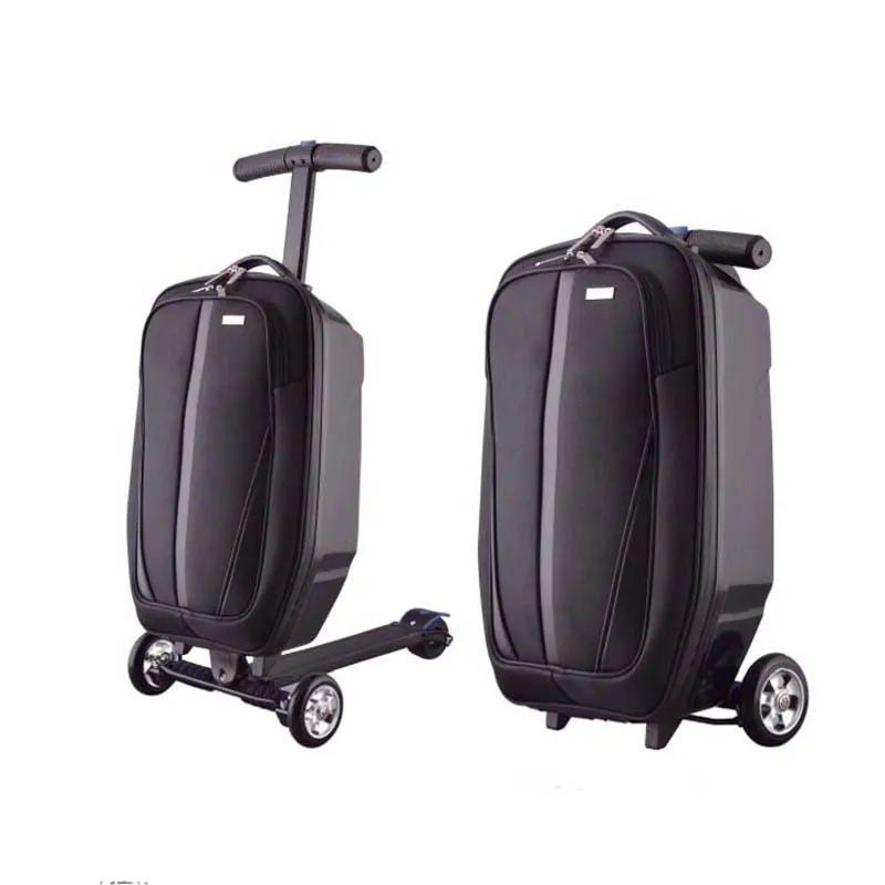 LeTrend Multifunction skateboard Rolling Luggage Suitcase Wheels 20 inch Creative lazy Carry on Trolley Computer Travel Bag
LeTrend Multifunction skateboard Rolling Luggage Suitcase Wheels 20 inch Creative lazy Carry on Trolley Computer Travel Bag