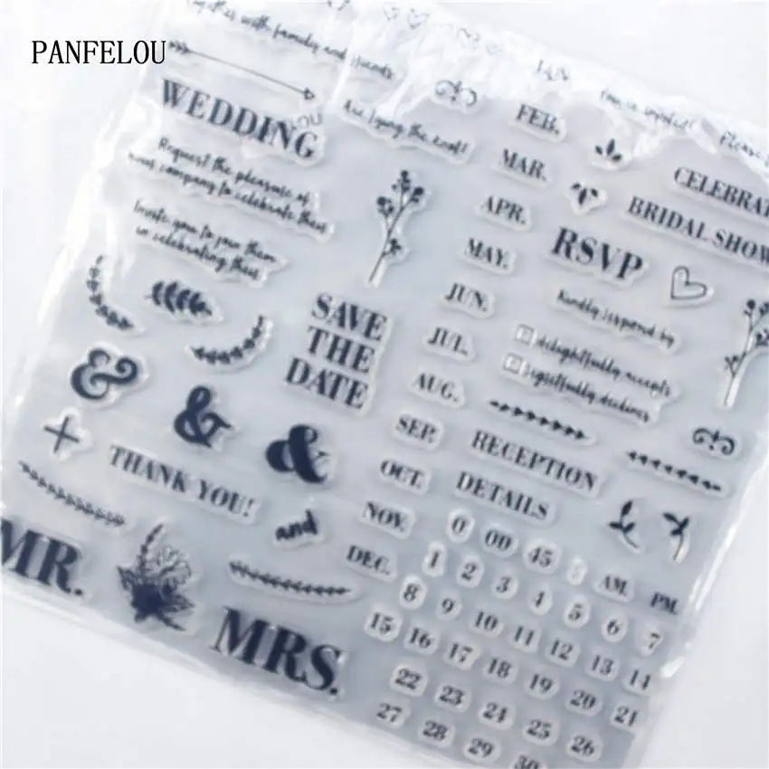 PANFELOU Funny calendars Transparent Clear Silicone Stamp/Seal DIY scrapbooking/photo album Decorative clear stamp sheets
PANFELOU Funny calendars Transparent Clear Silicone Stamp/Seal DIY scrapbooking/photo album Decorative clear stamp sheets
