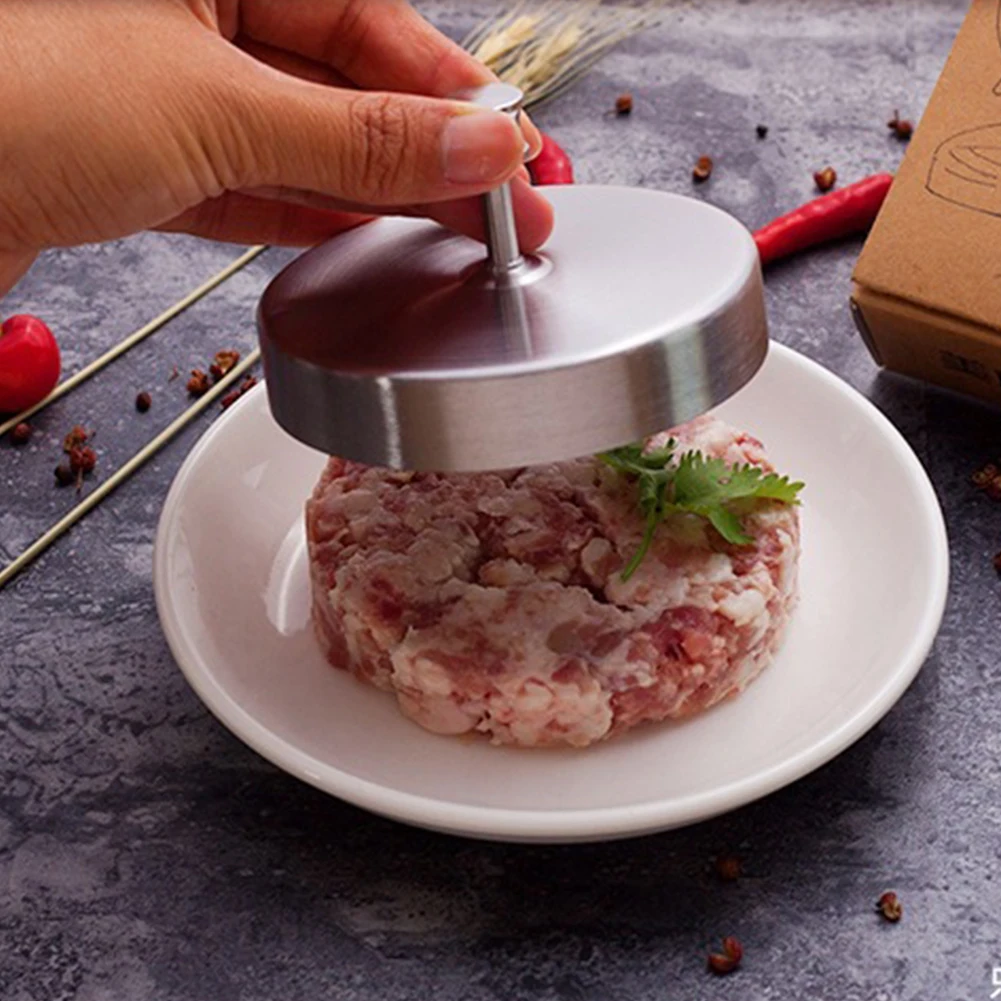 Cooking Meat Hand Operated Hamburger Maker Patties Burger Press Stainless Steel Shaping DIY Tools Mold Non-stick
Cooking Meat Hand Operated Hamburger Maker Patties Burger Press Stainless Steel Shaping DIY Tools Mold Non-stick