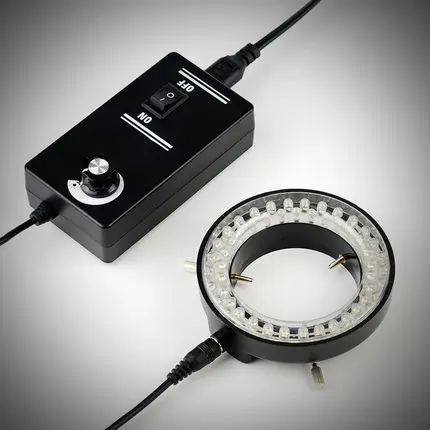 Best Adjustable 6500K 60 Microscope LED Ring Light illuminator Lamp for Industry Stereo Microscope 110V-240V Adapter
Best Adjustable 6500K 60 Microscope LED Ring Light illuminator Lamp for Industry Stereo Microscope 110V-240V Adapter