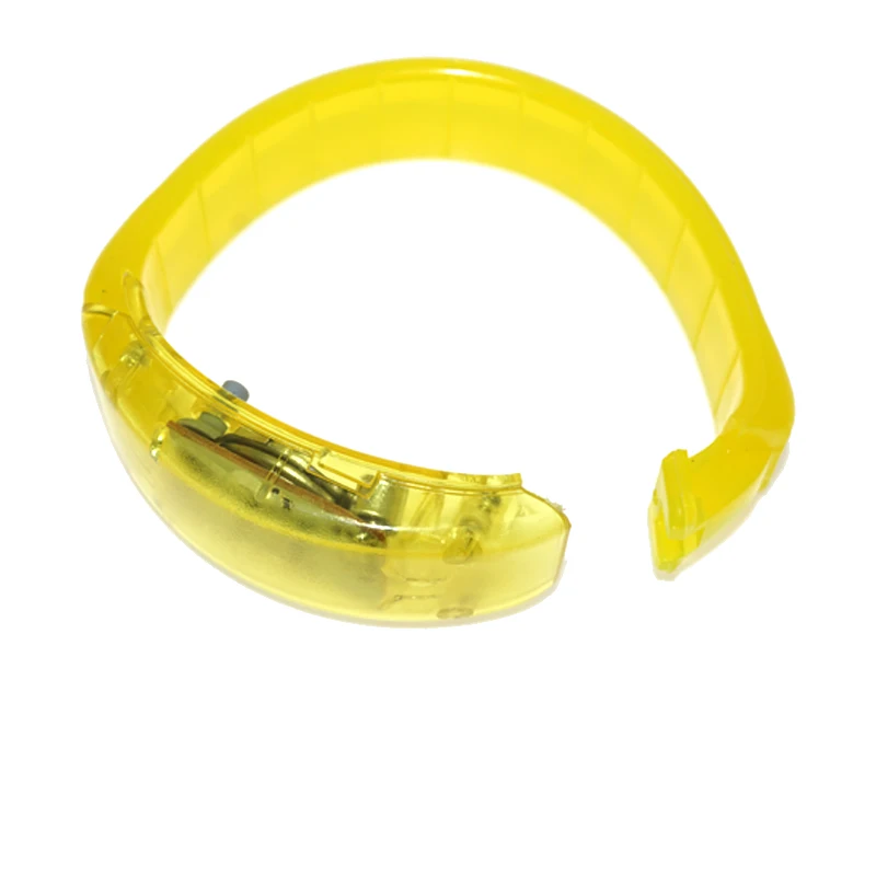 GlowLed Toys Voice Sound Control Led Flashing Bracelet control Bangle Christmas New Year wedding Decoration Glow In The Dark (2)