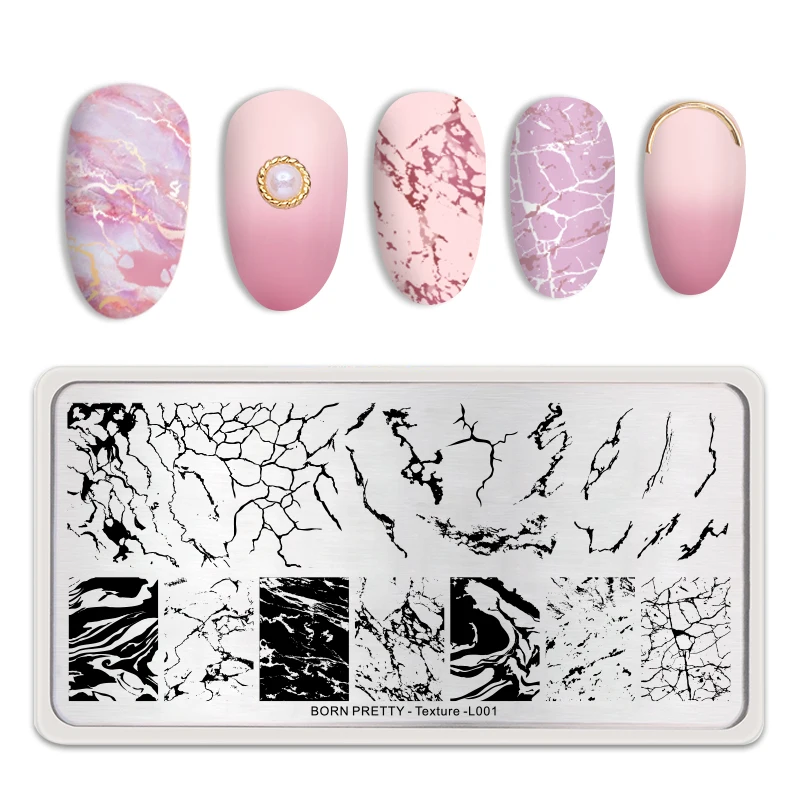 BORN PRETTY Rectangle Stamping Plates Marble Texture Ink Nail Art Image Stamp Template Nail Art Tool Texture Theme L001
BORN PRETTY Rectangle Stamping Plates Marble Texture Ink Nail Art Image Stamp Template Nail Art Tool Texture Theme L001