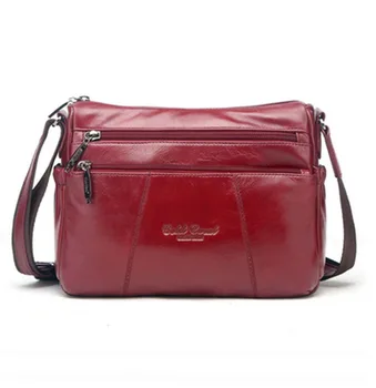 New High Quality Leather Cowhide Bags Women Cross Body Shoulder Bag Travel Casual Brand Messenger Bags
New High Quality Leather Cowhide Bags Women Cross Body Shoulder Bag Travel Casual Brand Messenger Bags