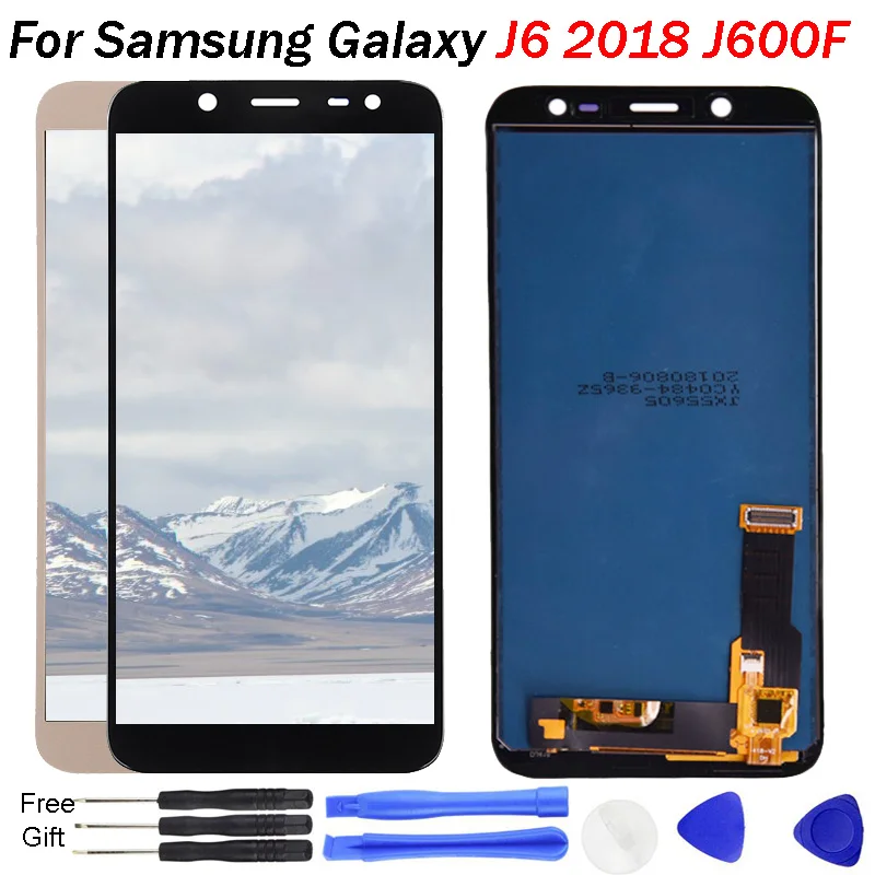 J600F LCD For Samsung Galaxy J6 LCD Display J600 J600F/DS J600G/DS LCD Display Touch Screen Digitizer Assembly TFT Bright adjust
J600F LCD For Samsung Galaxy J6 LCD Display J600 J600F/DS J600G/DS LCD Display Touch Screen Digitizer Assembly TFT Bright adjust